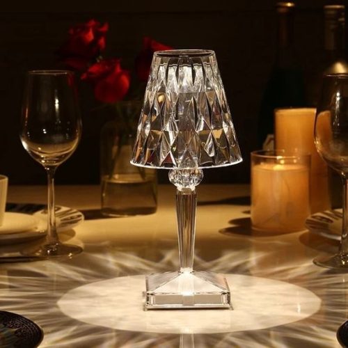 6 Acrylic Diamond Table Lamp HA0180