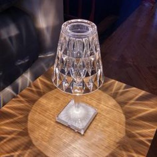 9Acrylic Diamond Table Lamp